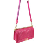 BORSA A TRACOLLA MEDIA WAVE M FUCSIA