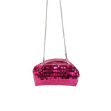 CLUTCH PAILLETTES FUCSIA