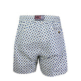 BOXER MARE BIANCO E BLU REFINEDTIE