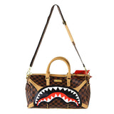 BAULETTO CHECK MARRONE