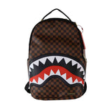 ZAINO SHARK CHECK MARRONE