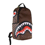 ZAINO SHARK CHECK MARRONE