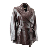 GIACCA TRENCH BORDEAUX