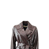 GIACCA TRENCH BORDEAUX
