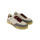 SNEAKERS NEW ROMA SABBIA E BORDEAUX