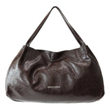 BORSA A SPALLA VIVIAN MARRONE