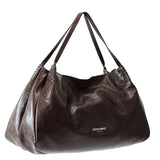 BORSA A SPALLA VIVIAN MARRONE