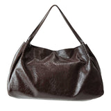 BORSA A SPALLA VIVIAN MARRONE