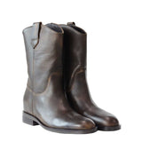 STIVALETTO KIM LOW MARRONE