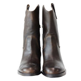 STIVALETTO KIM LOW MARRONE