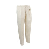 PANTALONE PORTOBELLO OFF WHITE