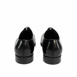 WILTON DERBY SHOES IN BLACK LEATHER