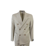 ABITO DOPPIO PETTO BEIGE