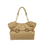 BORSA A SPALLA BEIGE