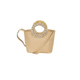 BORSA CIRCLE BEIGE