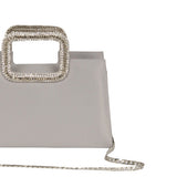 BORSA A MANO ARGENTO