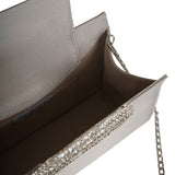 BORSA A MANO ARGENTO