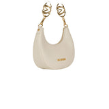 BORSA A SPALLA AVORIO